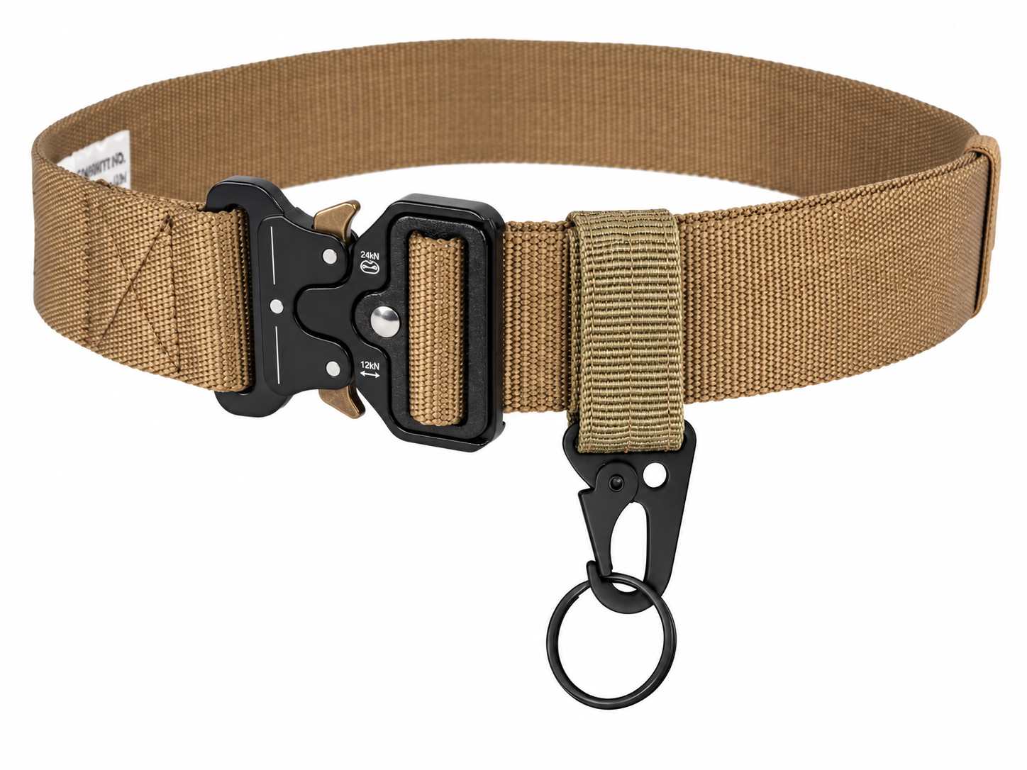 Tactic Ops MOLLE Gear Clip with Key Ring – Tactical Belt & Backpack Attachment (1 Clip)