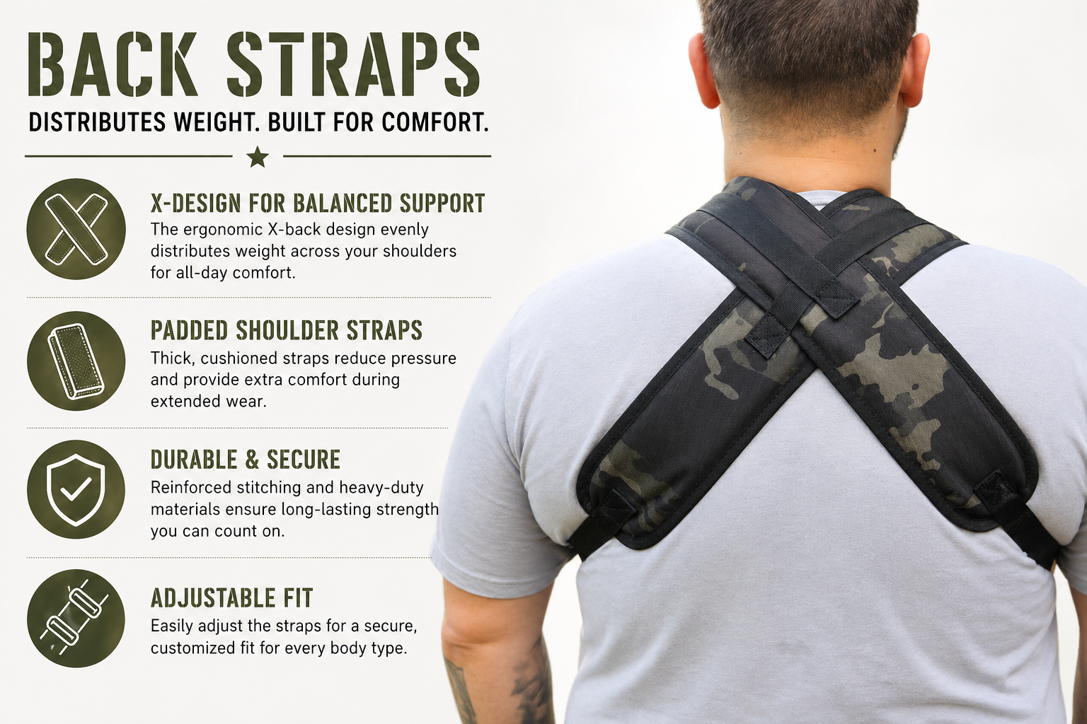 Tactic Ops Military Baby Toddler Carrier Sling - Black Camo