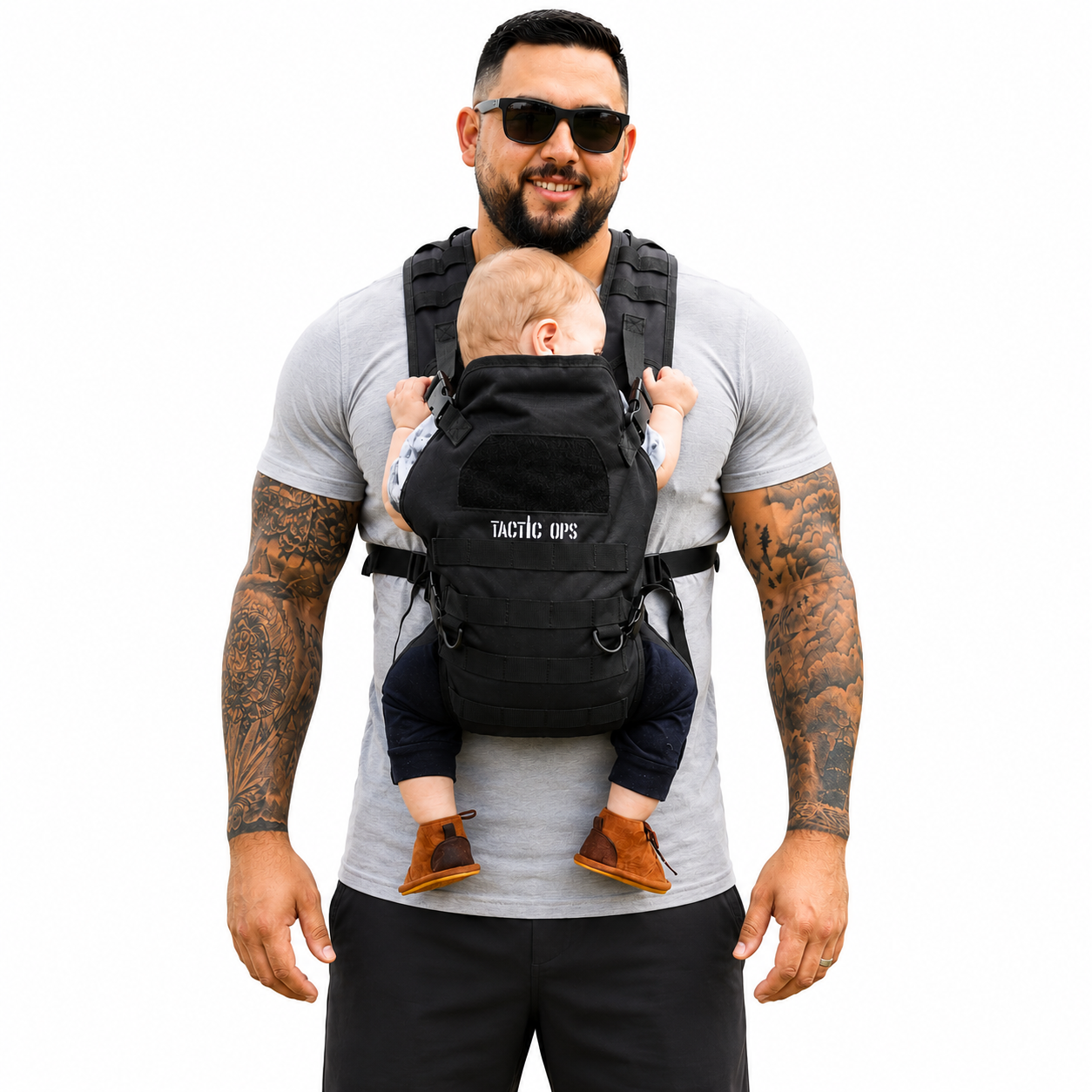 Tactic Ops Military Baby Toddler Carrier Sling - Black
