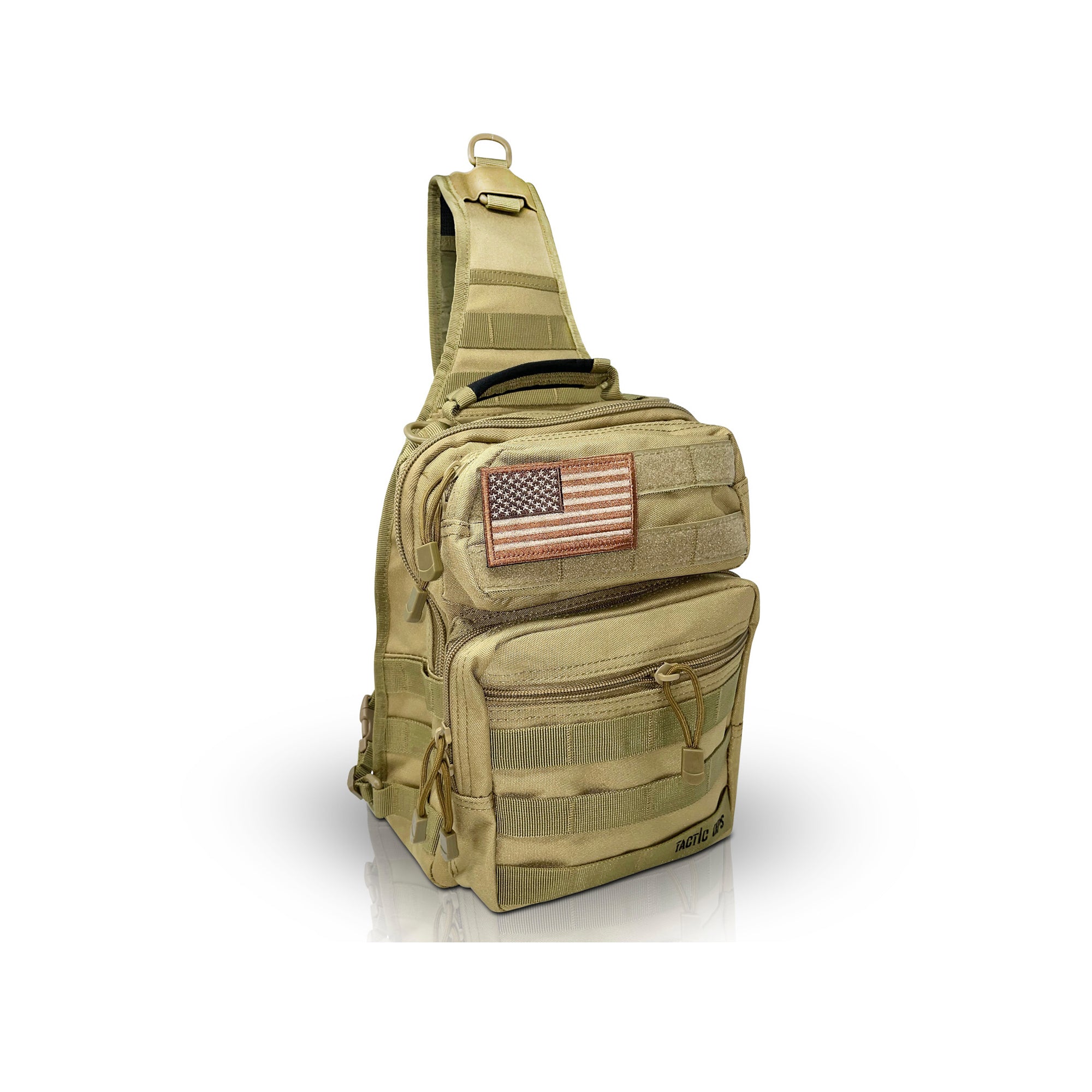 Tactical Military Sling Bag (Beige)