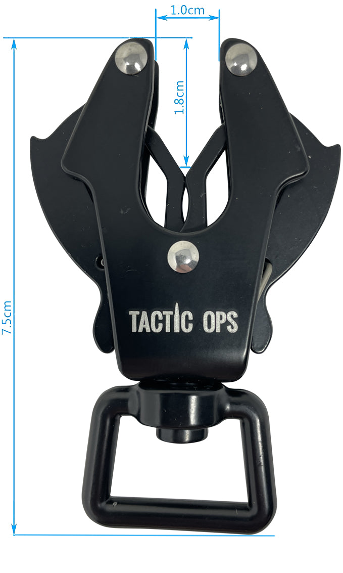 Tactic Ops Frog Clip for keychain